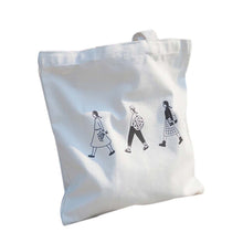 Women Creative Canvas Printing Shoulder Bag Student Handbag Totes Shopper Travel Large Bags bolsas feminina IMY66