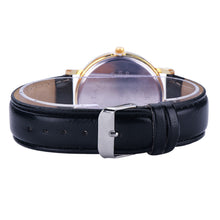 Women Dress Watch Girls PU Leather Macaron Print PU Leather Quartz Wrist Watch relogios feminino Clock IMY66