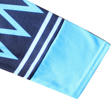 Women Casual Geometry Print T-Shirts Long Sleeve Pocket Cotton Tee Shirt femme Loose camisetas y tops IMY66