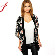 Women Floral Chiffon Kimono Cardigan Japanese Elegant Kimonos For Women Stylish Ladies Sexy Blusa feminina IMY66