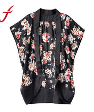 Women Floral Chiffon Kimono Cardigan Japanese Elegant Kimonos For Women Stylish Ladies Sexy Blusa feminina IMY66