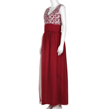 Women Formal Dress Long Maxi Dress Sexy Lace Backless Sleeveless Ball Gown Party Dress vestidos femininosb IMY66