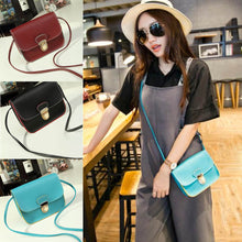 Women Girls PU Leather Bag Satchel Shoulder Bag Cross Body Messenger Tote Handbag bolsa feminina IMY66