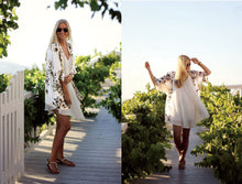 Women Kimono Cardigan Chiffon Blouse Floral Print Shawl Bikini Beach Cover Up Blouse Blouses blusa feminina IMY66