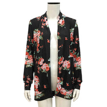 Women Kimono Cardigan Ladies Irregular Long Sleeve Casual Floral Print Outwear Coat Tops Jacket jaqueta feminino IMY66