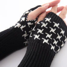 Women Knitted Arm Sleeve Fingerless Gloves Keep Warm Soft Knitting Long Gloves Mitten guantes mujer IMY66