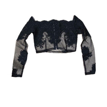 Women Lace Blouse Off Shoulders Sexy Embroidered Long Sleeve blusas femininas Chemise Femme Sexy Short Sleeve Tops IMY66