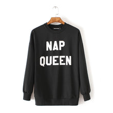Women Ladies Letter Sweatshirt Jumper Casual Long Sleeve Loose Pullover Blouse Tops Shirt Blusas feminina IMY66