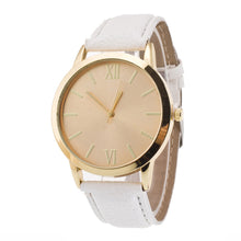 Women Ladies Quartz Watches Casual Roman Numerals PU Leather Band Wrist Watch relogios feminino montre femme IMY66