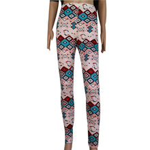 Women Lady Casual Fitness Leggings Skinny Geometric Print Stretchy Pants Slim Leggings Ropa Mujer Jeggings Trousers IMY66