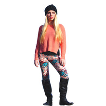 Women Lady Casual Fitness Leggings Skinny Geometric Print Stretchy Pants Slim Leggings Ropa Mujer Jeggings Trousers IMY66