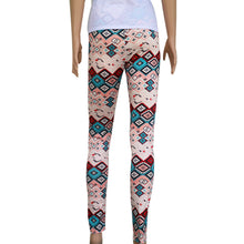 Women Lady Casual Fitness Leggings Skinny Geometric Print Stretchy Pants Slim Leggings Ropa Mujer Jeggings Trousers IMY66