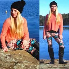 Women Lady Casual Fitness Leggings Skinny Geometric Print Stretchy Pants Slim Leggings Ropa Mujer Jeggings Trousers IMY66