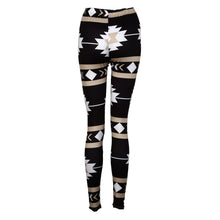 Women Lady Casual Skinny Geometric Print Stretchy Jegging Pants Slim Leggings Pencil Skinny Pants Trousers for Women IMY66