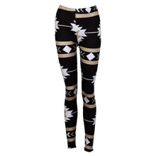 Women Lady Casual Skinny Geometric Print Stretchy Jegging Pants Slim Leggings Pencil Skinny Pants Trousers for Women IMY66