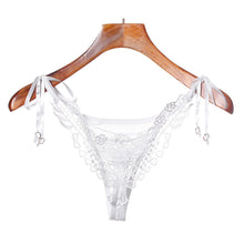 Women Lady's Sexy Thongs Lace Lady Briefs Lingerie Knickers G-string T-back Thongs Panties Underwear Black IMY66