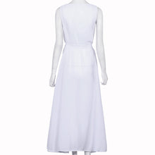 Women Dress Boho Sexy See Through Long Maxi Party Beach Chiffon Bandage Dress Outwear Vestidos femininos IMY66