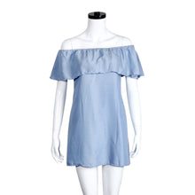 Women Dresses Sexy Off Shoulder Ruffles Short Sleeve Shirt Beach Party Mini Dress vestidos femininos IMY66