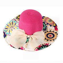 Women Foldable Wide Large Brim Floppy Beach Hat Sun Straw Hat IMY66