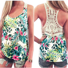 Women Lace Vest Tops Sexy Backless Sleeveless Casual Blouse Tank Tops T-Shirt Beach Women Clothing IMY66