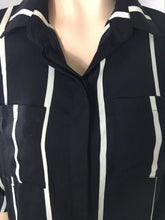 Women Casual Shirt Dress Sexy Chiffon Striped Print Long Sleeve Loose Shirt Blouse Tops Dresses vestidos femininos IMY66