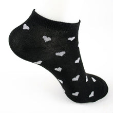 Candy Color Women Casual Cotton Cute Love Heart Ankle Crew s Socks For Women IMY66