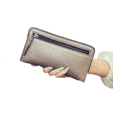 carteras mujer Women Ultrathin Zipper Long Purse Wallet Small Fresh Wallet Mobile Phone Bag portefeuille femme IMY66