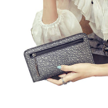 carteras mujer Women Ultrathin Zipper Long Purse Wallet Small Fresh Wallet Mobile Phone Bag portefeuille femme IMY66