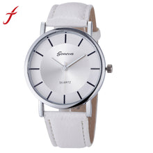 montre femme bayan kol saati Luxury Women Casual Dress Watches PU Leather Quartz Wrist Watch Relogio feminino IMY66
