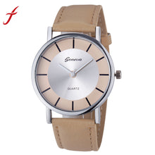 montre femme bayan kol saati Luxury Women Casual Dress Watches PU Leather Quartz Wrist Watch Relogio feminino IMY66