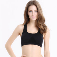 Women Crop Tops Yo-ga Bras Female Seamless Racerback Padded Vest Fitness 4 colors High Quanlity IMY66