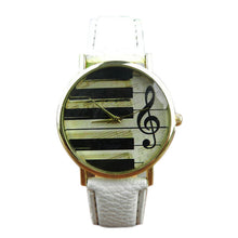 relogio feminino Dress Watch Women Music Character Watches Ladies Watch PU Leather Band Quartz Wrist Watches IMY66