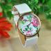 relogio feminino montre femme GENEVA Rose Flower Watches Women Dress Watch Lady Casual Reloj Quartz Watches IMY66