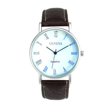 relogio masculino Geneva Men Watch Dress Watch Blue Ray Glass Quartz Analog Wrist Watch Watches erkek kol saati IMY66