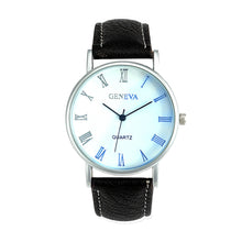 relogio masculino Geneva Men Watch Dress Watch Blue Ray Glass Quartz Analog Wrist Watch Watches erkek kol saati IMY66