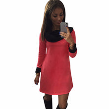 vestidos femininos Dresses For Women Casual Dress Long Sleeve Turtleneck Wrap Patchwork Sexy Bodycon Bandage Dress IMY66