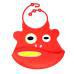 Cartoon Skin Baby Infant Bibs Eat Solid Convenience Health Silicone Waterproof Bib Towel IMY66