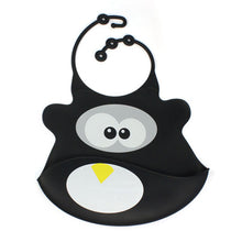 Cartoon Skin Baby Infant Bibs Eat Solid Convenience Health Silicone Waterproof Bib Towel IMY66