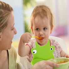 Cartoon Skin Baby Infant Bibs Eat Solid Convenience Health Silicone Waterproof Bib Towel IMY66