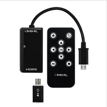 MHL Micro USB to HDMI HDTV Adapter Remote Control For Samsung Galaxy S5 S6 IMY66