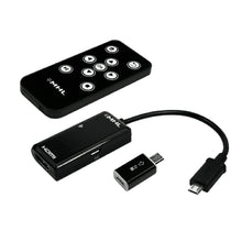 MHL Micro USB to HDMI HDTV Adapter Remote Control For Samsung Galaxy S5 S6 IMY66