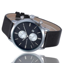 Men Casual Waterproof Date Watch Leather Military Japan Business Watch Accurate Time Dress Watches IMY66