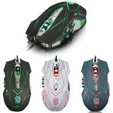 10D 4000DPI Optical LED USB Wired Gaming Mouse For DotA FPS Laptop PC IMY66