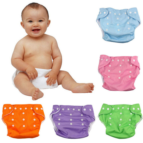 Baby Diaper Infant Leakproof Cloth Nappy Adjustable Reusable Washable Diaper IMY66