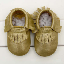 Baby Tassel Soft Sole Cow Leather Shoes Infant Boy Girl Toddler Moccasin IMY66