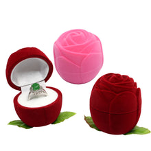 Rose Wedding Earring Ring Pendant Jewelry Display Box IMY66