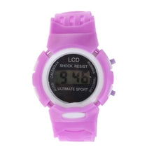 Kids Student Time Clock Electronic Digital Watch LCD Display Teenager Wristwatch for Your Girls Boys IMY66