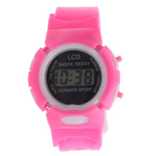Kids Student Time Clock Electronic Digital Watch LCD Display Teenager Wristwatch for Your Girls Boys IMY66