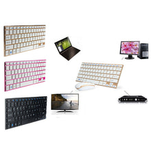 2.4GHz Mini Slim Metal Wireless Keyboard and Mouse Kit For PC Laptop IMY66