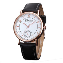 Geneva Business Mens Dress Watches Retro Casual PU Leather Band Alloy Quartz Wrist Watch relogios masculino montre homme IMY66